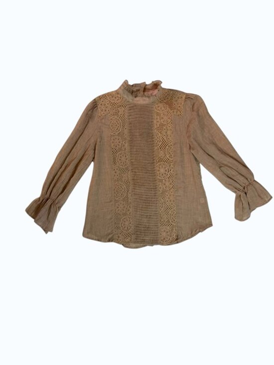 ONE UPON A DREAM Tops - Once Upon A Dream Lace Victorian Blouse Size S NWOT Cottagecore.
